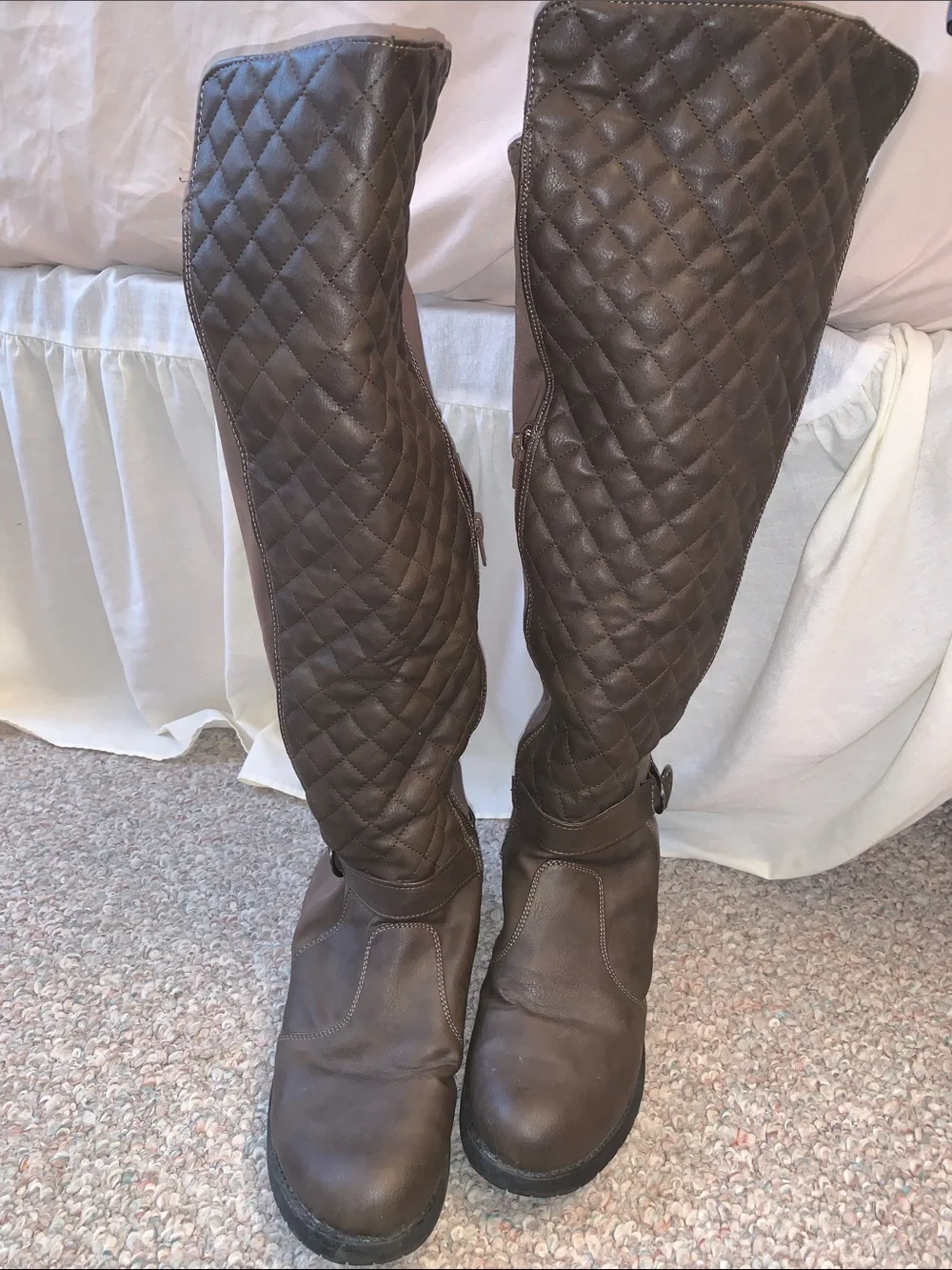 Quilted Boots